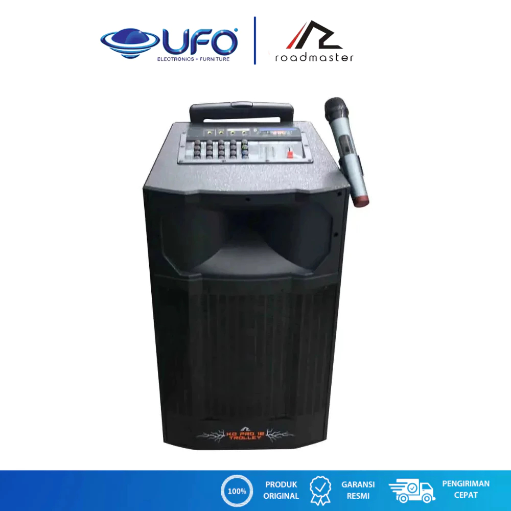 Roadmaster Speaker Aktif 12 Inch KDPROTROLLEY12 | KD PRO TROLLEY 12