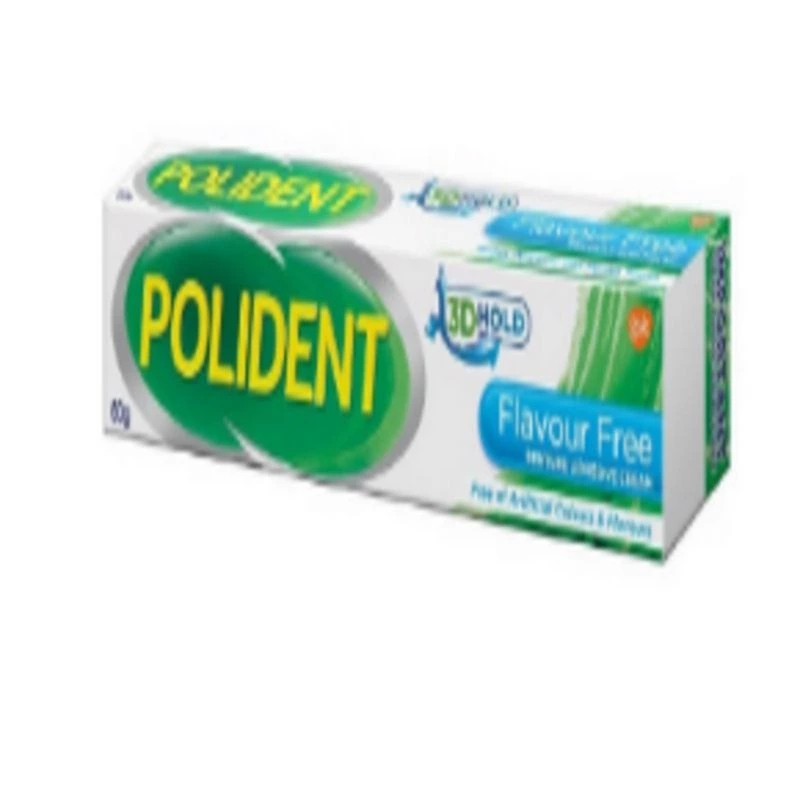 POLIDENT DENTURE ADHESIVE 60GR