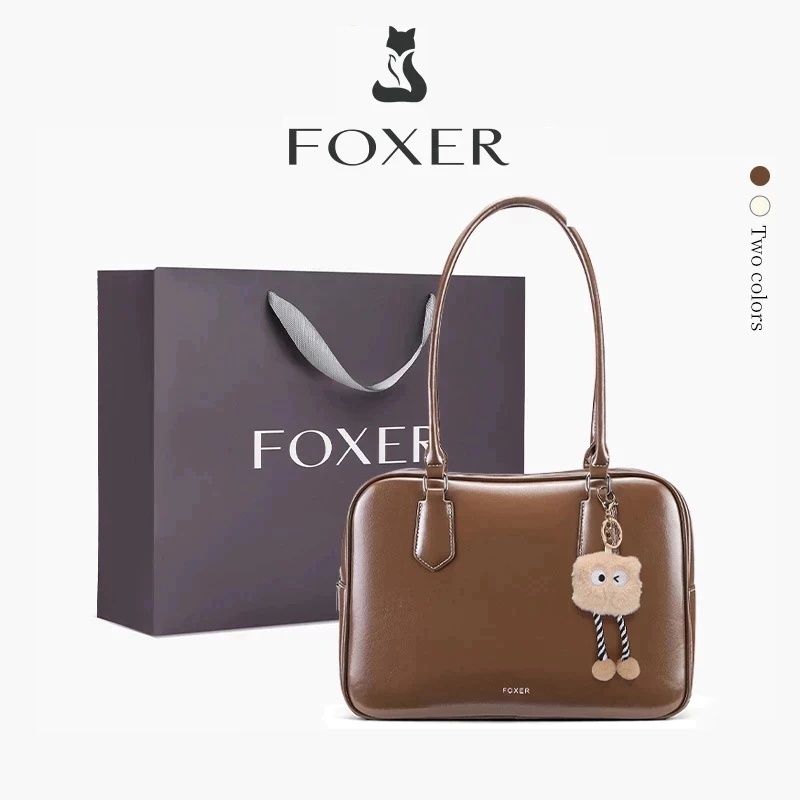 FOXER Totebag Wanita Tas Wanita Elegan Tas Bahu Wanita