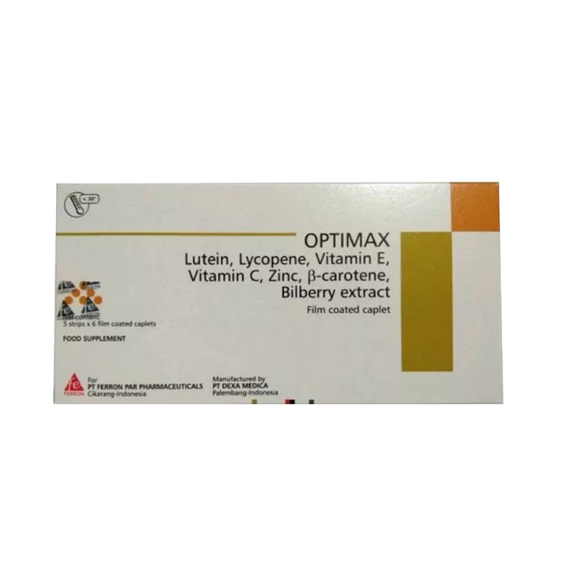 OPTIMAX 30 TABLET VITAMIN MATA