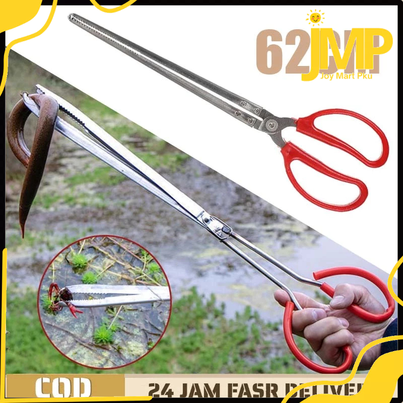 JMP - 62 Cm Gunting Capit Panjang Multifungsi Capit Belut Gunting Capit Kepiting Belut Gunting Penje