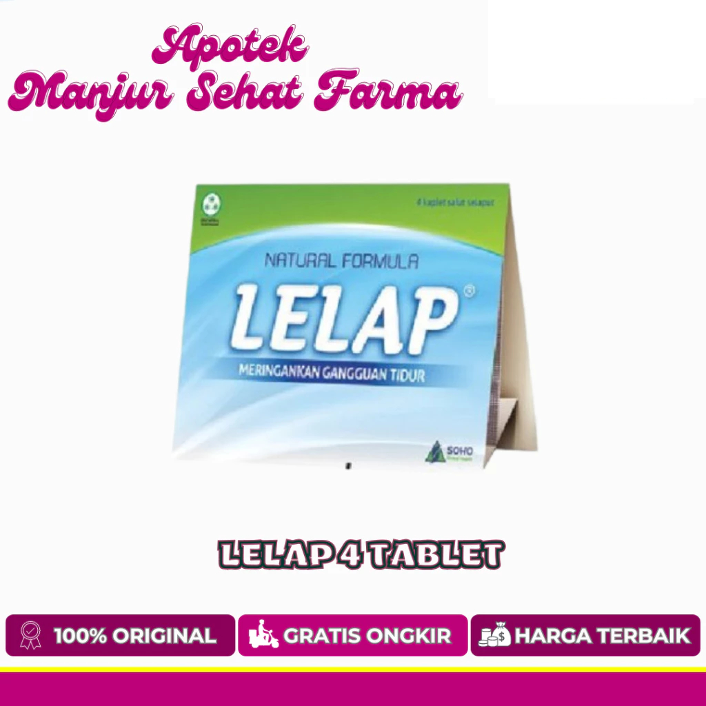 LELAP 1 STRIP ISI 4 TABLET