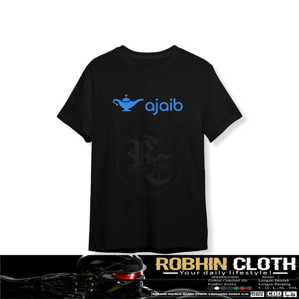 Kaos Baju Ajaib Sekuritas Saham Indonesia Logo Baju Perusahaan