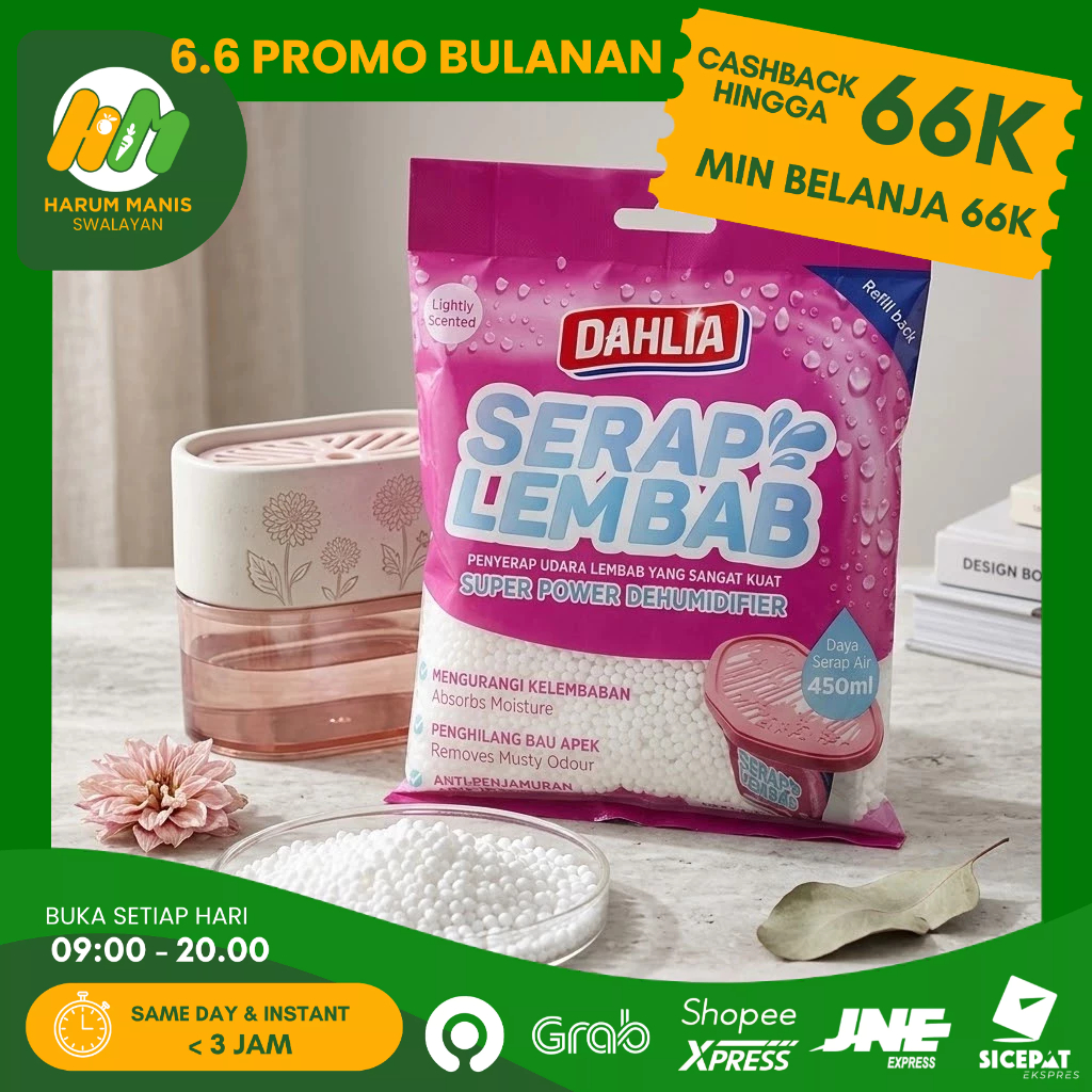 DAHLIA D-113 REFIL SERAP LEMBAB / SERAP LEMBAB BUNGKUS KECIL / DAHLIA SERAP LEMBAB / PENYERAP LEMBAB