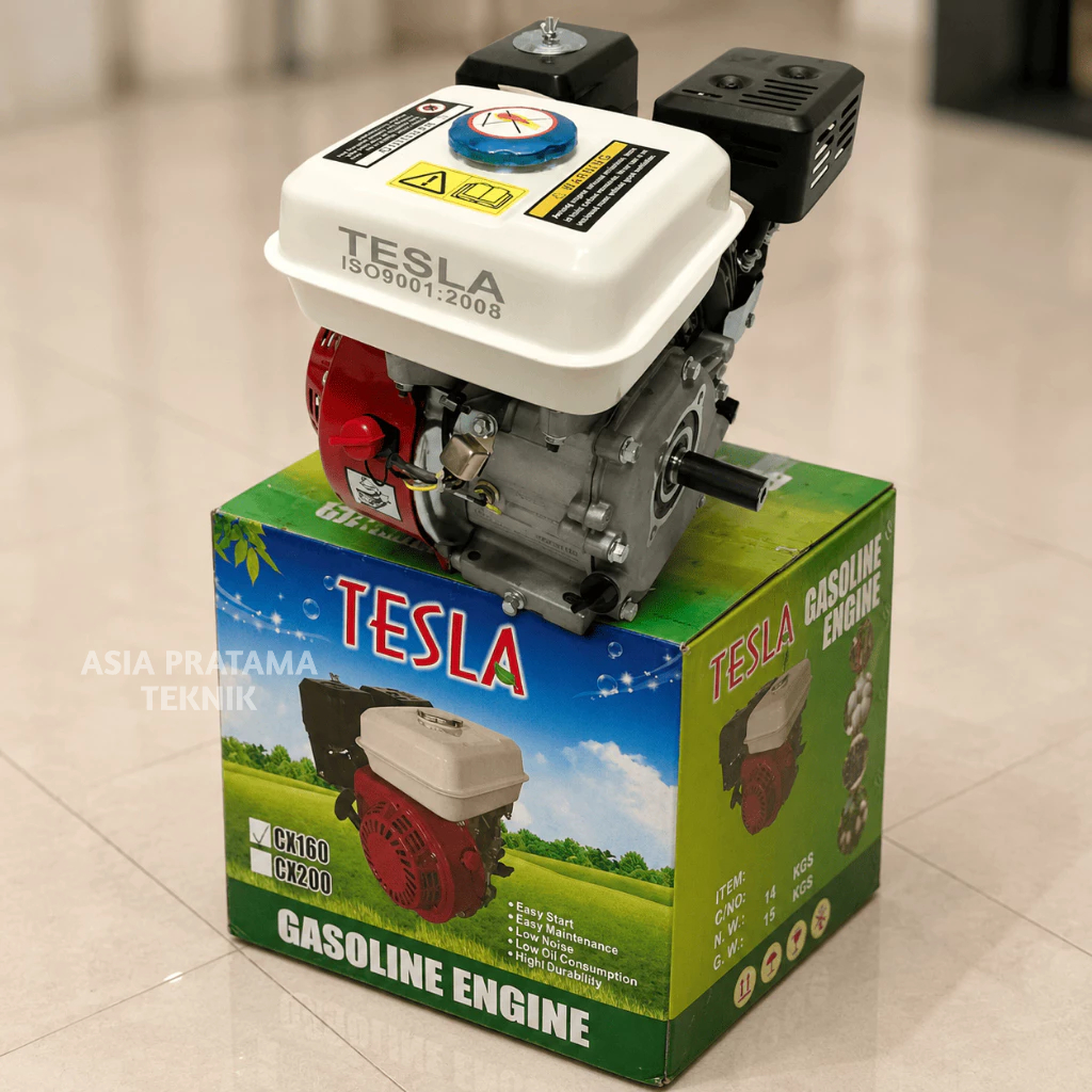 Mesin Penggerak Bensin Tesla GX160 5.5 HP - Mesin Serbaguna GX 160 Murah