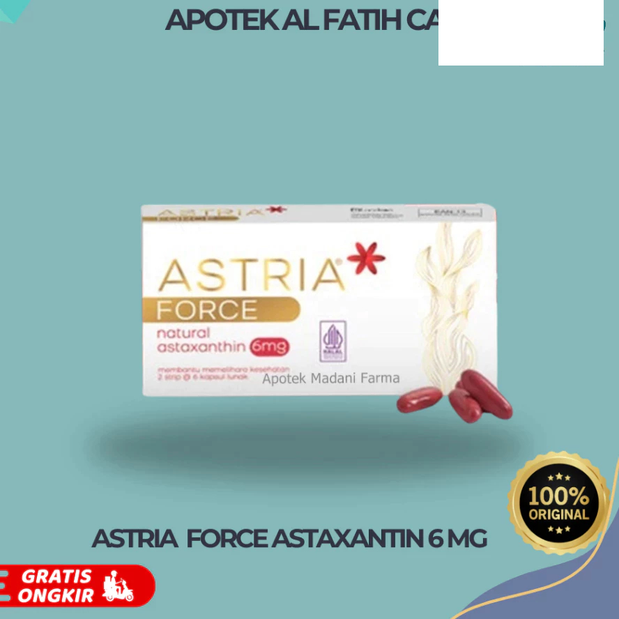 ASTRIA FORCE ASTAXANTHIN 6MG