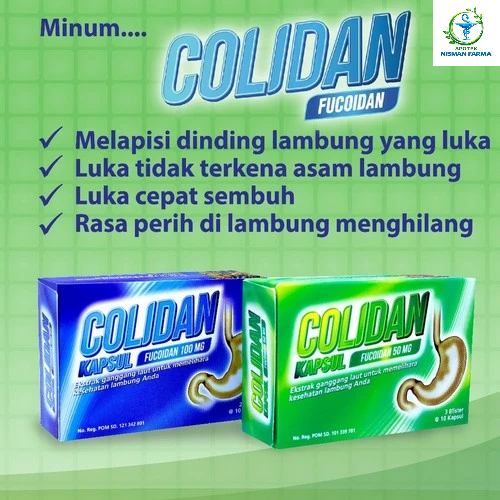 COLIDAN FUCOIDAN 50MG KAPSUL