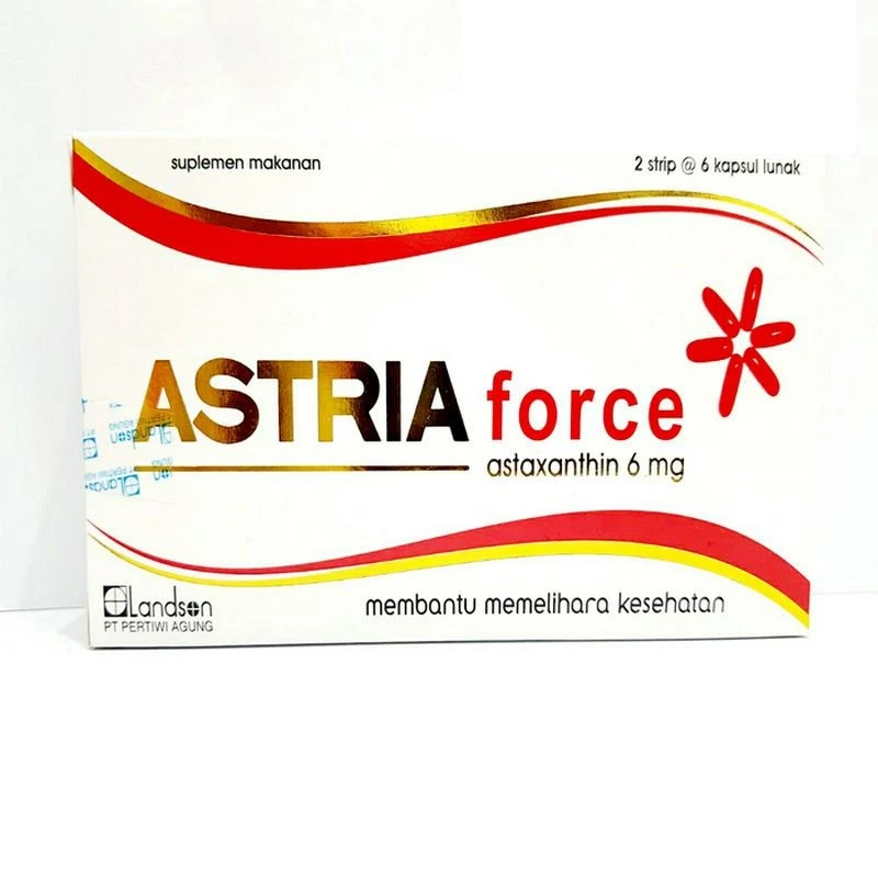 ASTRIA FORCE ASTAXANTHIN 6MG