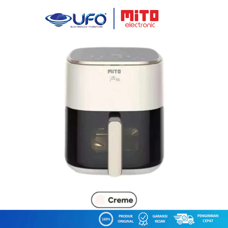 Mito Digital Air Fryer Low Watt 5L Mitochiba AF11 Cream