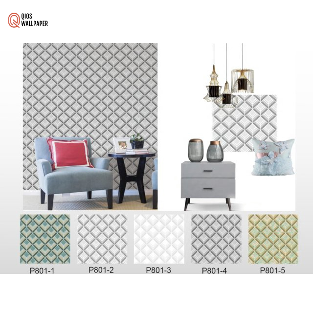 WALLPAPER VINYL MURAH 3D BACKGROUND DINDING TV PREMIUM
