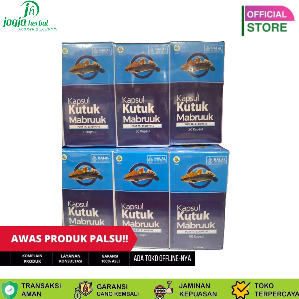 Kapsul Ikan Kutuk Mabruuk Kapsul Kutuk Ikan Gabus Albumin Kapsul Kutuk Mabruk