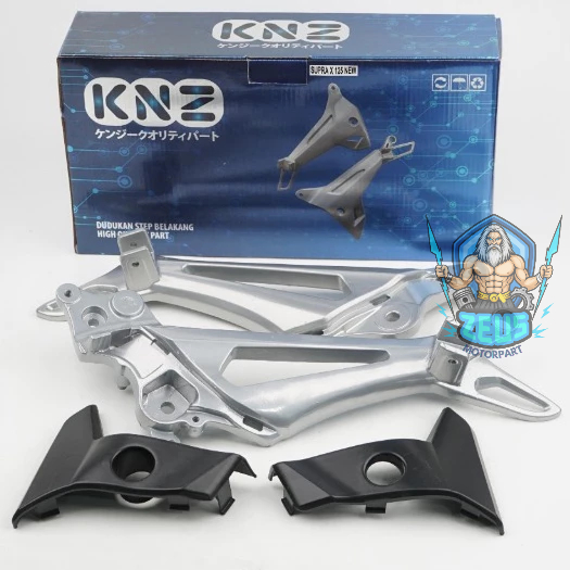 DUDUKAN KAKI BELAKANG  SUPRA X 125 NEW (K41) FOOTSTEP FOOT STEP KNZ (ZEUS)