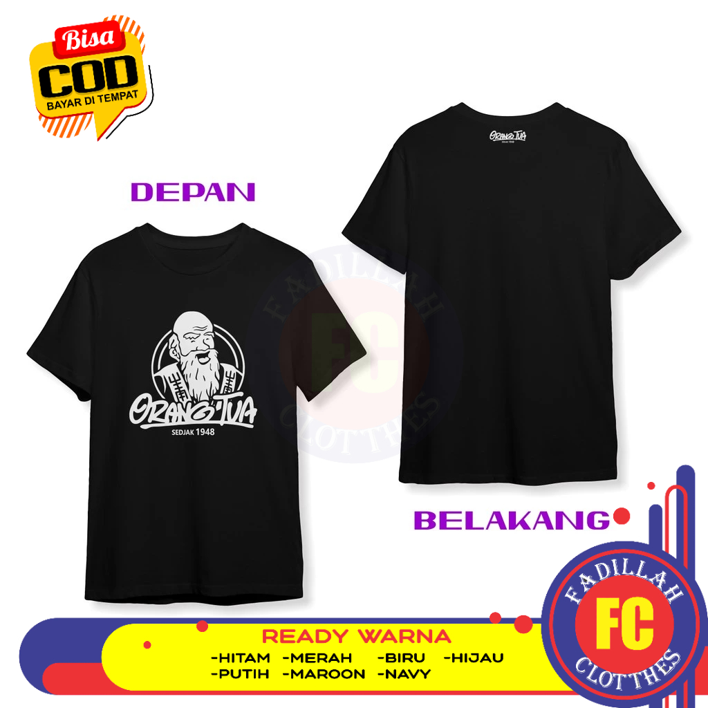 Baju Kaos CAP ORANG TUA ANGGUR MERAH DB Kaos Distro