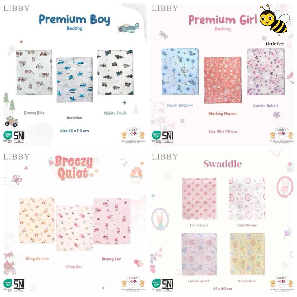Libby Bedong Bayi Premium Motif