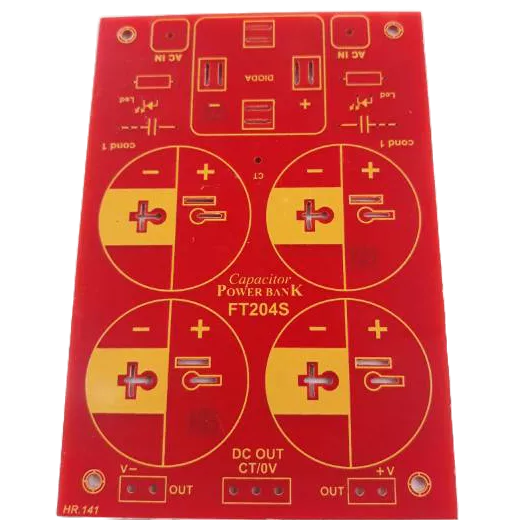 PCB Power Supply 4 Elco | PCB PSU 4 Kapasitor | Board Power Amplifier Simetris CT