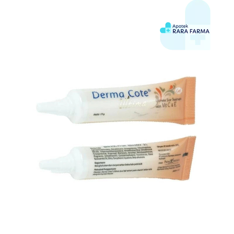 DERMA COTE ULTIMA 15G /PENYAMAR BEKAS LUKA / KELOID/STRETCHMARK