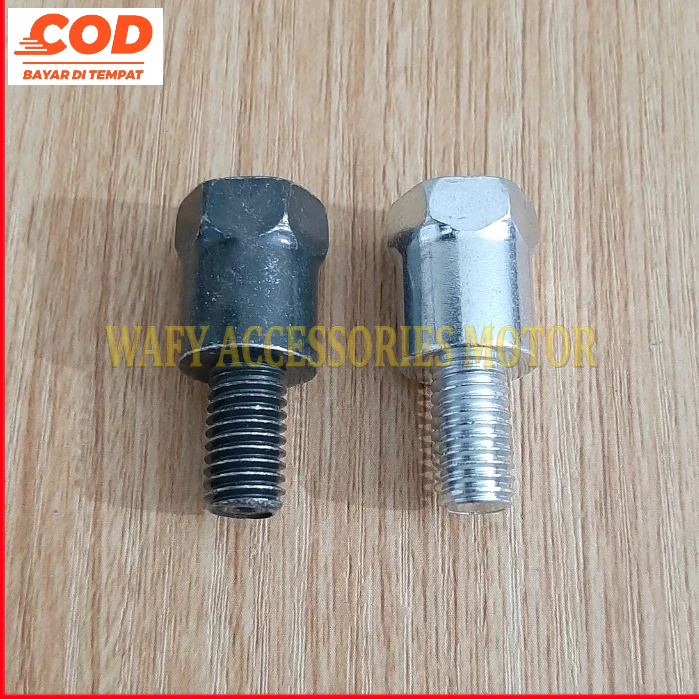 Sepasang Adaptor Peninggi Spion Untuk Sepeda Listrik Ke Spion Tipe Yamaha