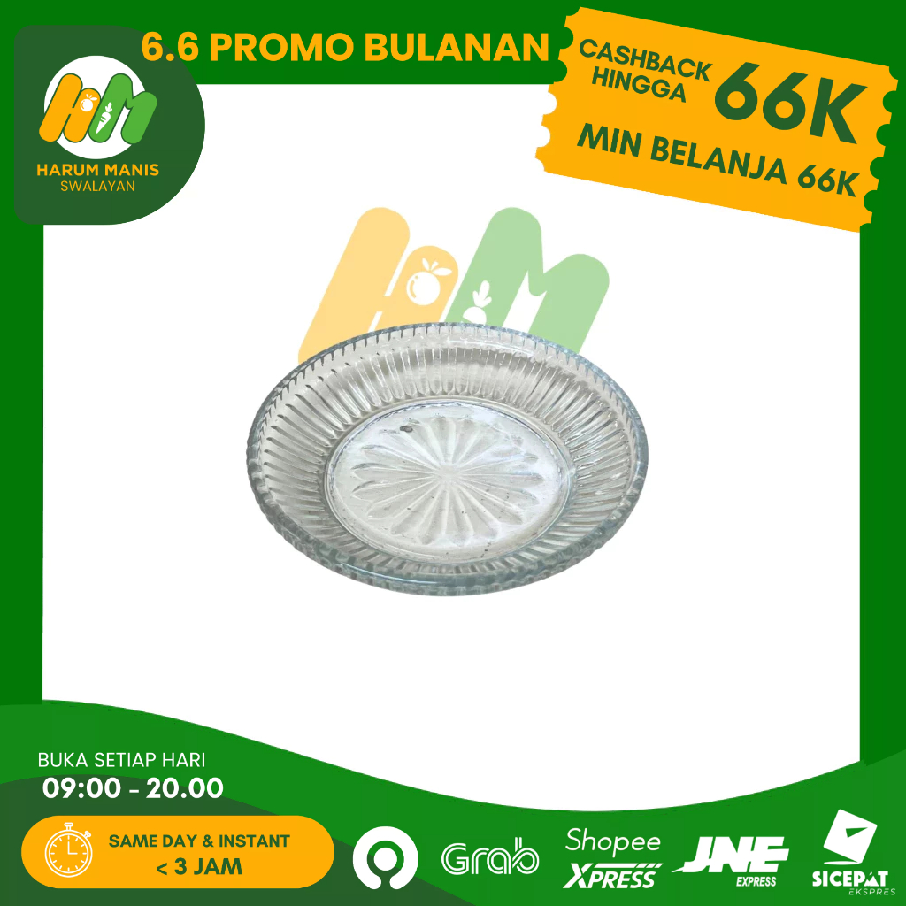 PISIN TATAKAN GELAS PLASTIK TPH-4.5 S / PIRING KECIL SERBAGUNA