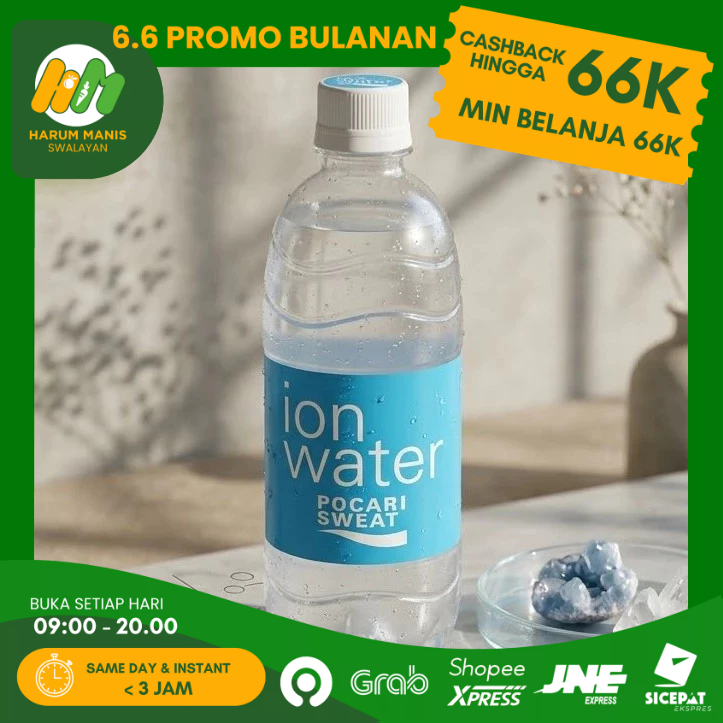POCARI SWEAT ION / POCARI SWEAT ION WATER 350ML / POCARI SWEAT ION WATER 500ML