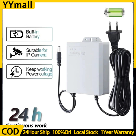 Ups 5400mAH Ups Mini 12v Untuk Wifi Ups Mini 12 Volt Ups Wifi Ups Cctv Ups Dc Mini Ups 12V2A 3M