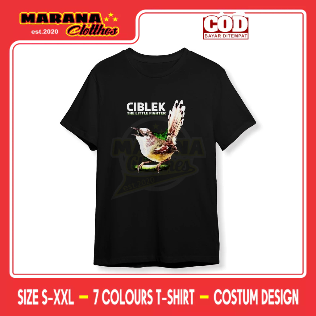 Kaos Burung Ciblek The Little Fighter Kicau Mania Kaos Distro