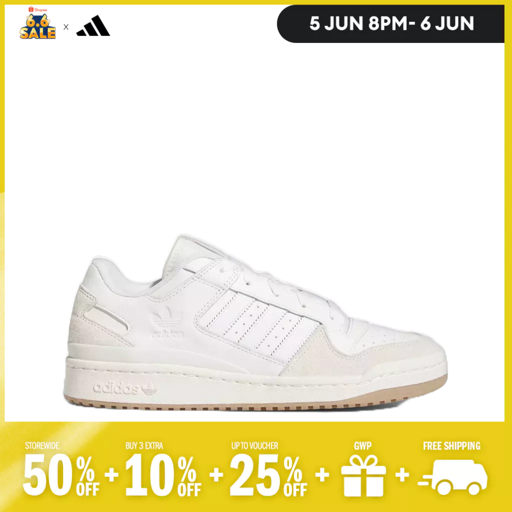 adidas Basketball Forum Low Classic Shoes Men White ID6858