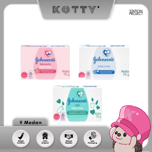 Kotty Kosmetik - JOHNSONS baby soap 75g