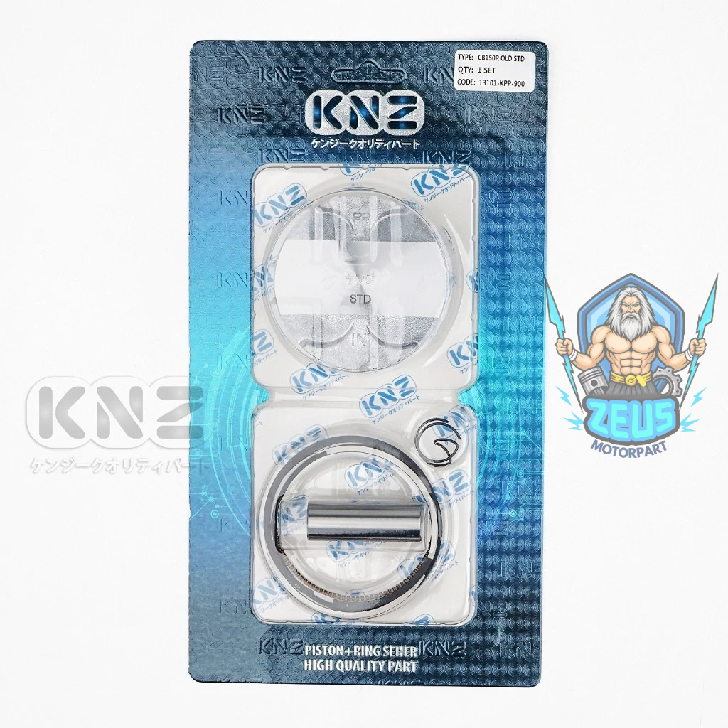 PISTON + RING SEHER KIT CB 150R OLD (KPP) KNZ (ZEUS)