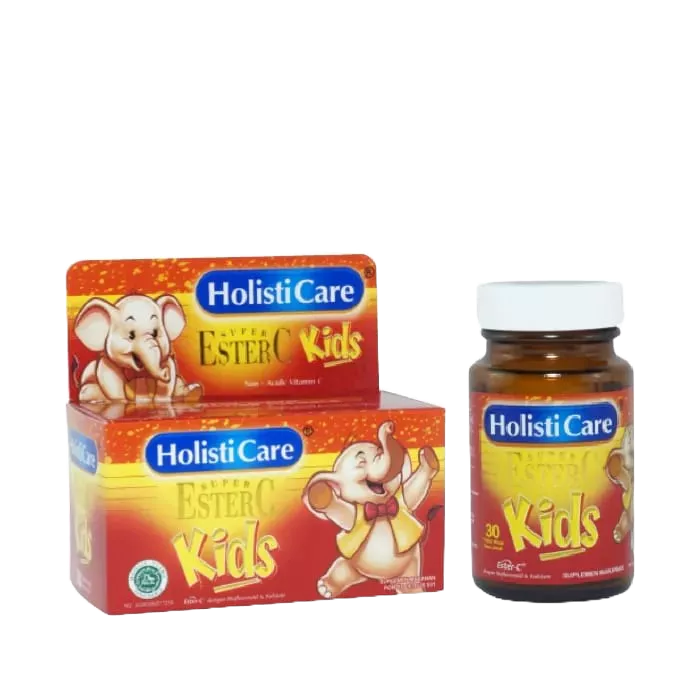 Holisticare Ester C Kids 30 Tablet Kunyah/ Vitamin C