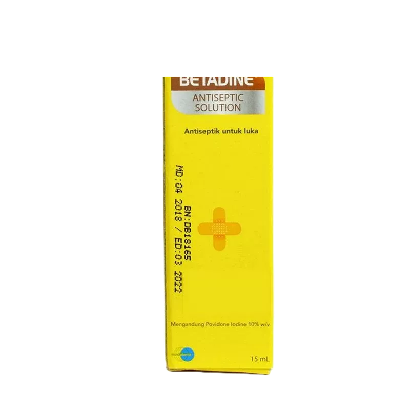 BETADINE ANTISEPTIC SOLUTION 15ML