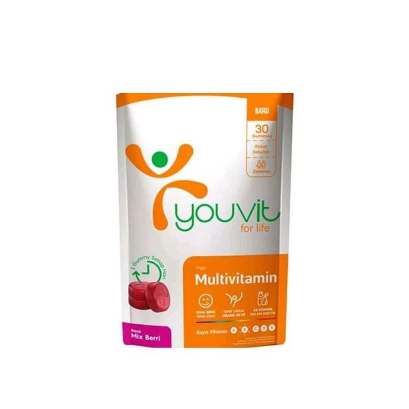 YOUVIT MULTIVITAMIN DEWASA 30`