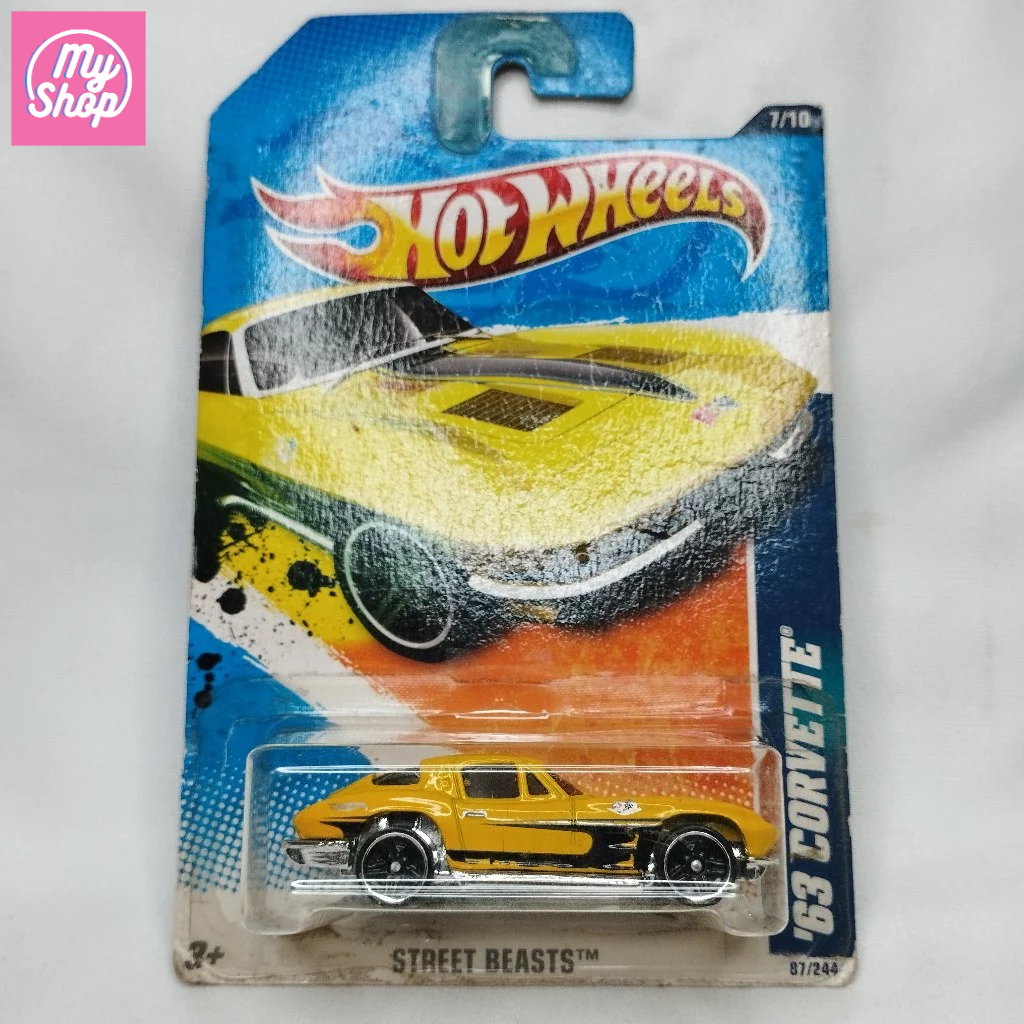 Hot Wheels 63 Corvette Street Beasts