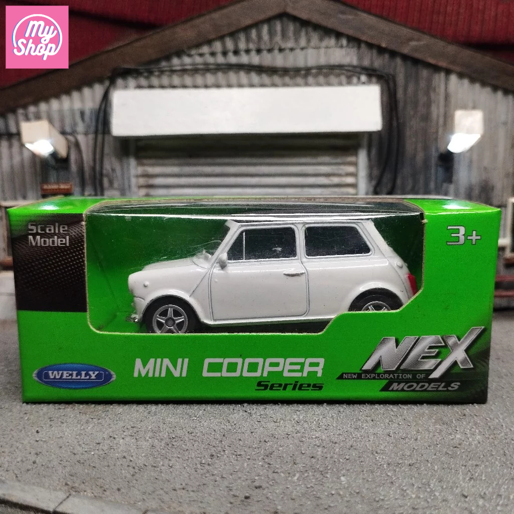Welly Mini Cooper 1300 White