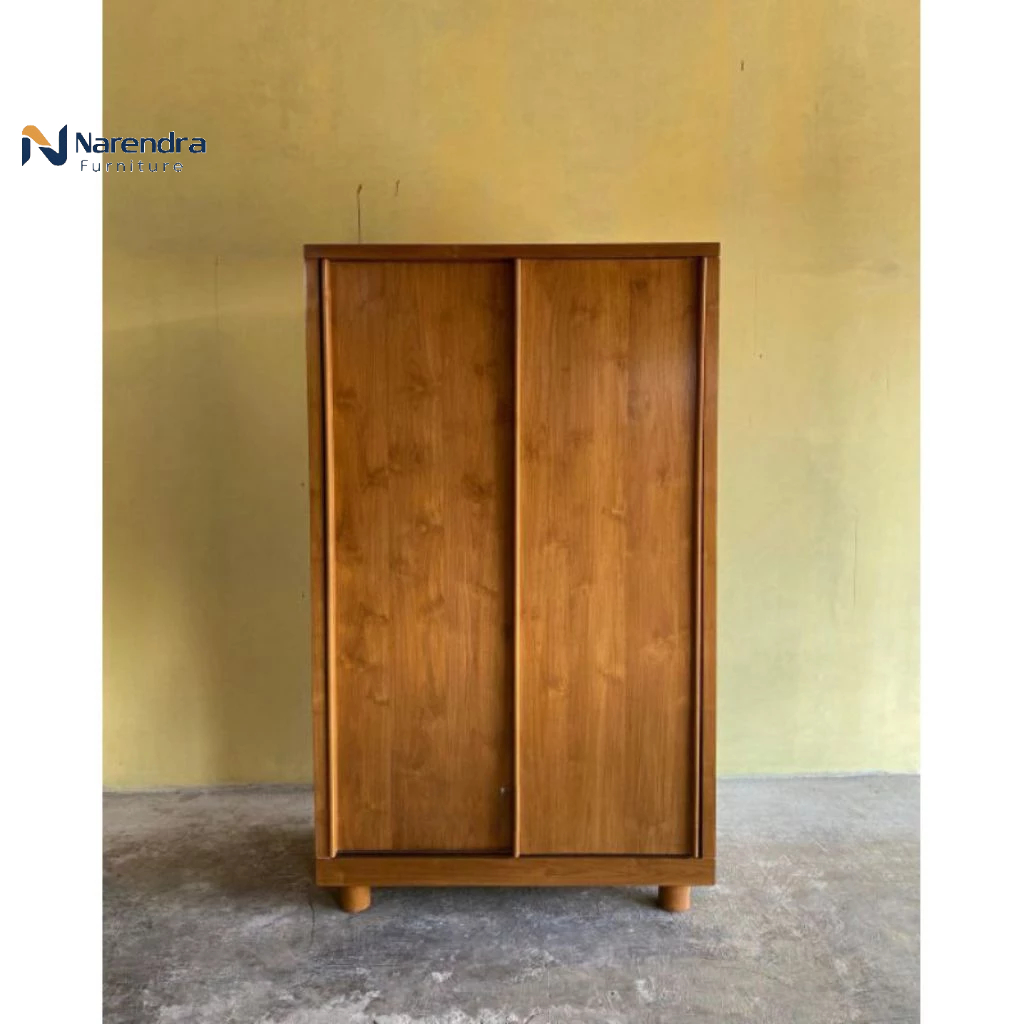 Lemari minimalis 2 pintu
