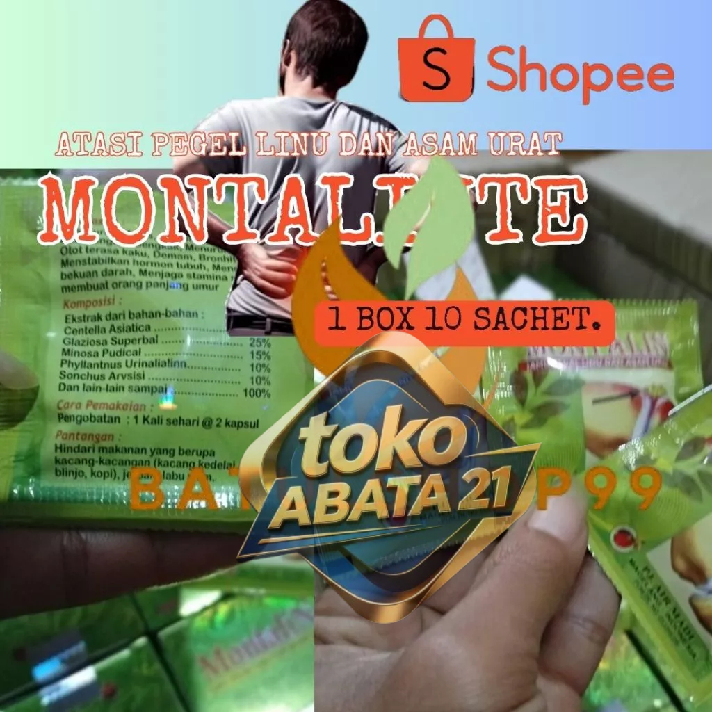 Tolak Angin Kapsul 10 Sachet MontalinTeng Herbal