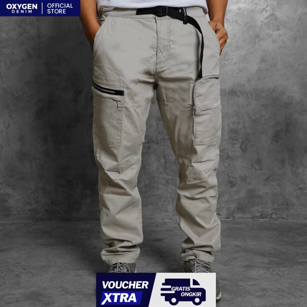 Oxygen Denim Evolve Wanderlust Tapered Cargo (703-9244)