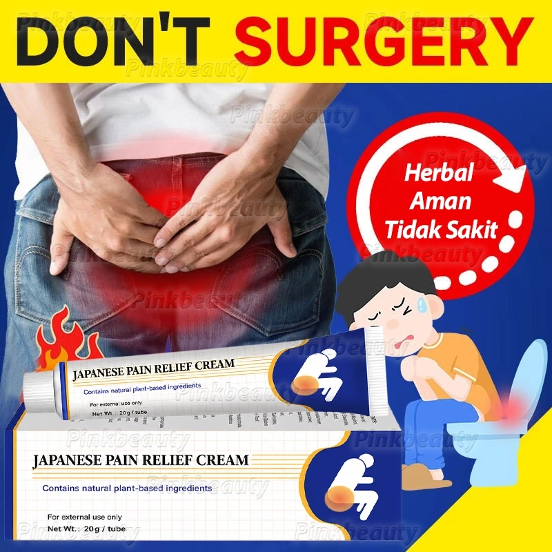 Obat Wasir Jepang Salep Wasir Hemorrhoids medicine Obat Ambeien Menghilangkan Benjolan dan Meredakan