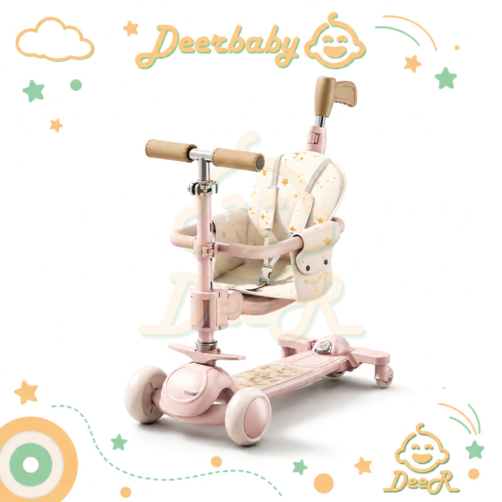 Kids Scooter Skuter Anak Skuter anak-anak roda 3 Skuter lipat Skuter anak
