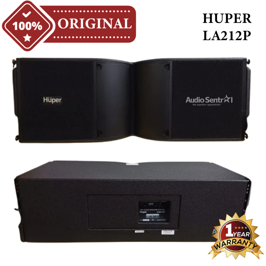 Speaker Pasif LineArray Line Array 2x12 Inch HUPER LA 212P | LA212P | LA 212 P Original