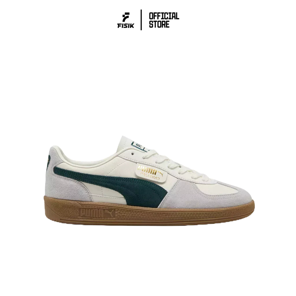 PUMA PALERMO LTH-WARM WHITE-GREEN TERRAIN PUM39646422