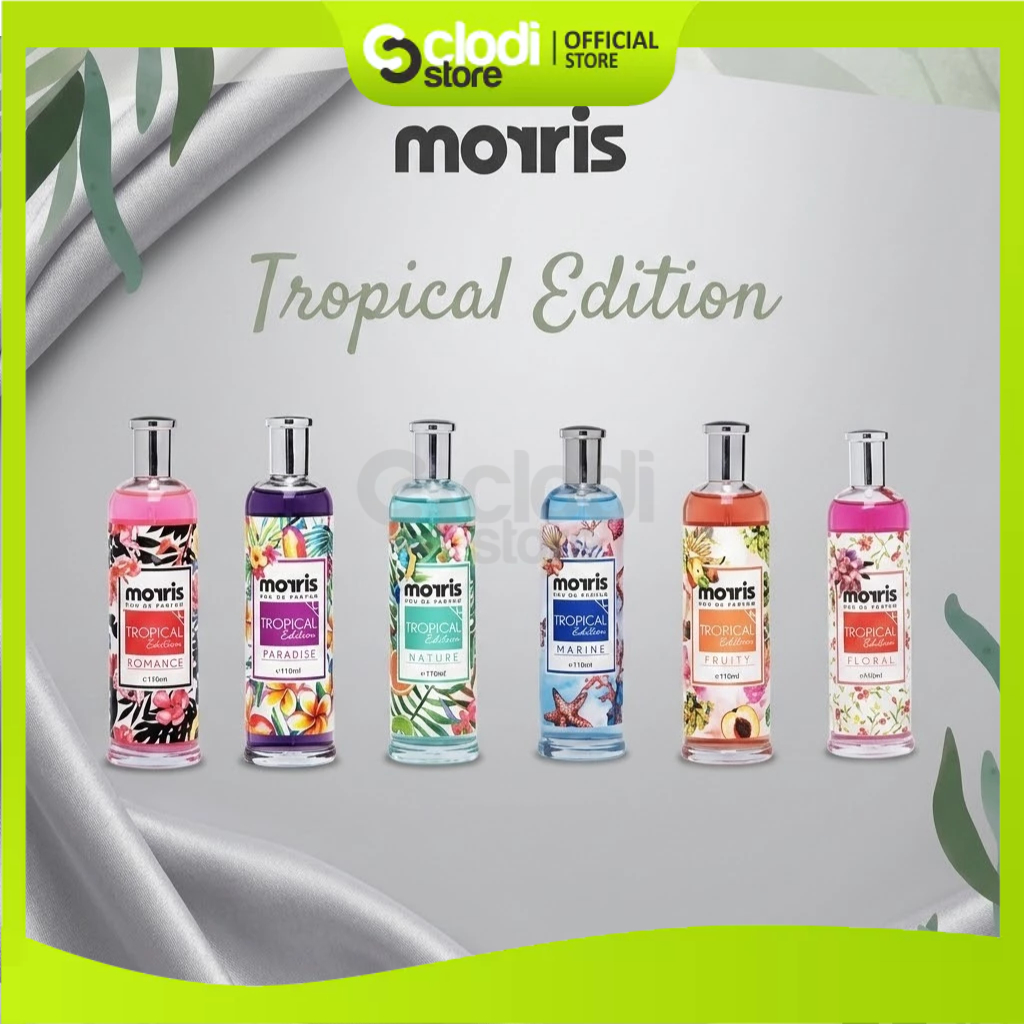 Morris Eau De Parfum Tropical Edition 110ml Parfum Wanita Morris