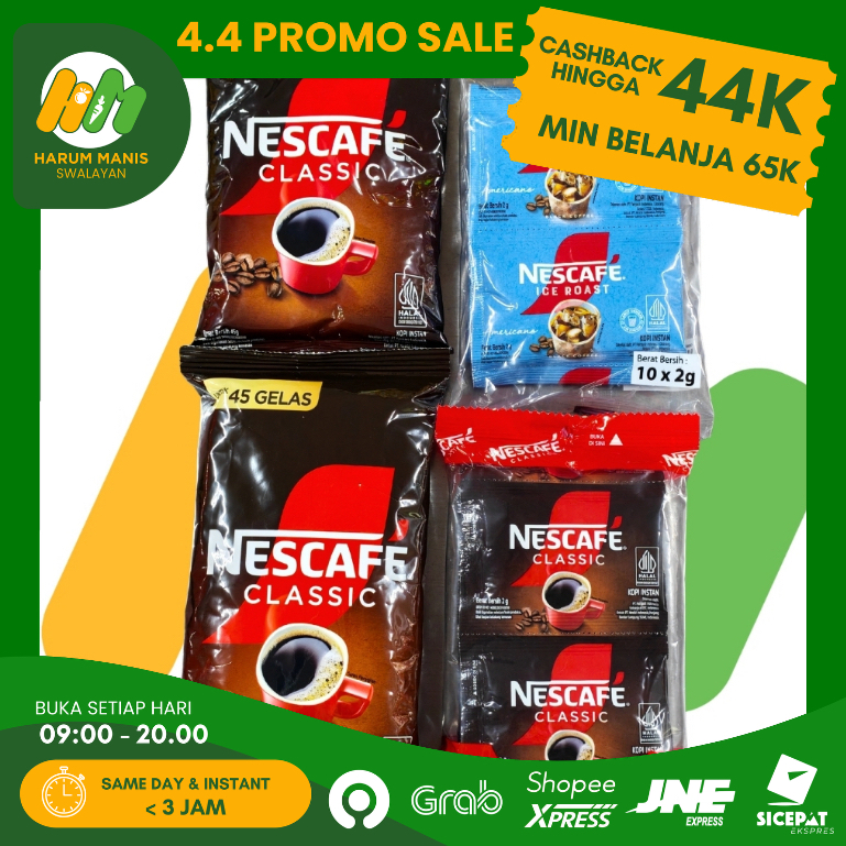 KOPI NESCAFE / NESCAFE CLASSIC / NESCAFE ICE ROAST