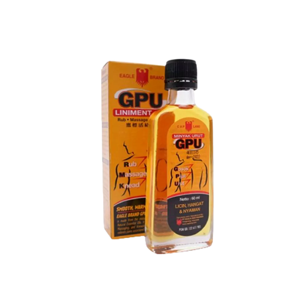 MINYAK URUT GPU CAP LANG 60ML