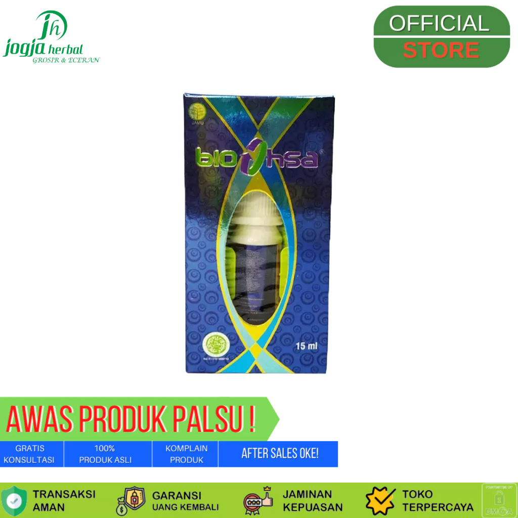 TERLARISSS Obat Tetes Herbal Bio HSA Original Murah Asli 15 Ml
