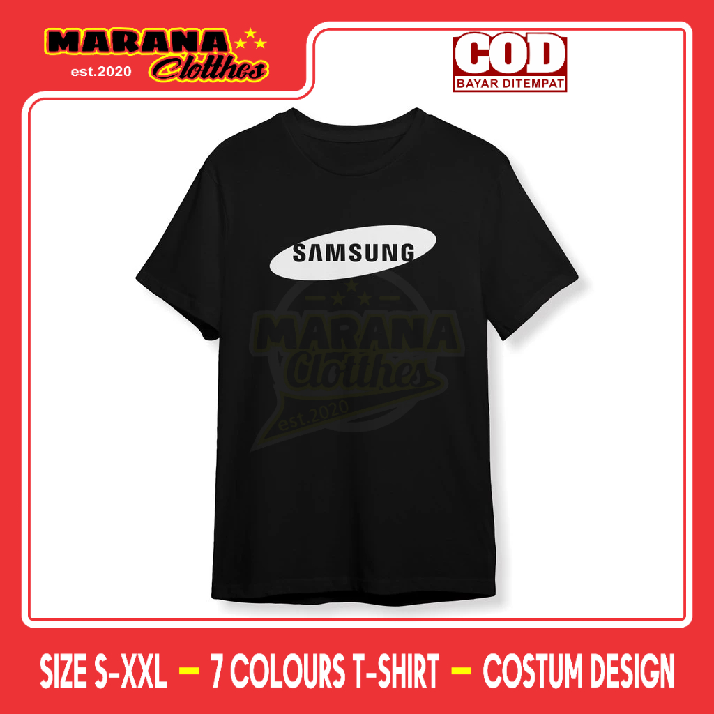 Kaos Samsung 2 Logo Baju Perusahaan