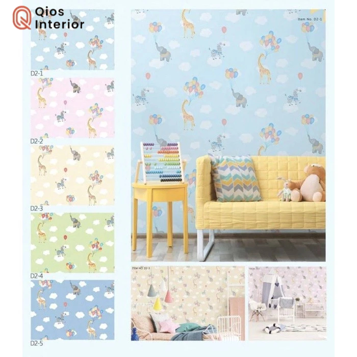 wallpaper dinding kamar anak murah 10m terbaru premium dreamland