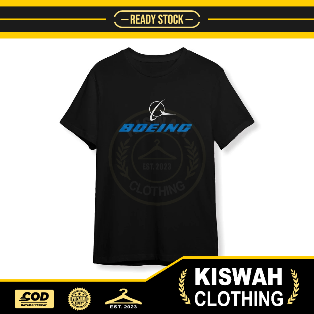 Kaos Tshirt BOEING Baju Perusahaan
