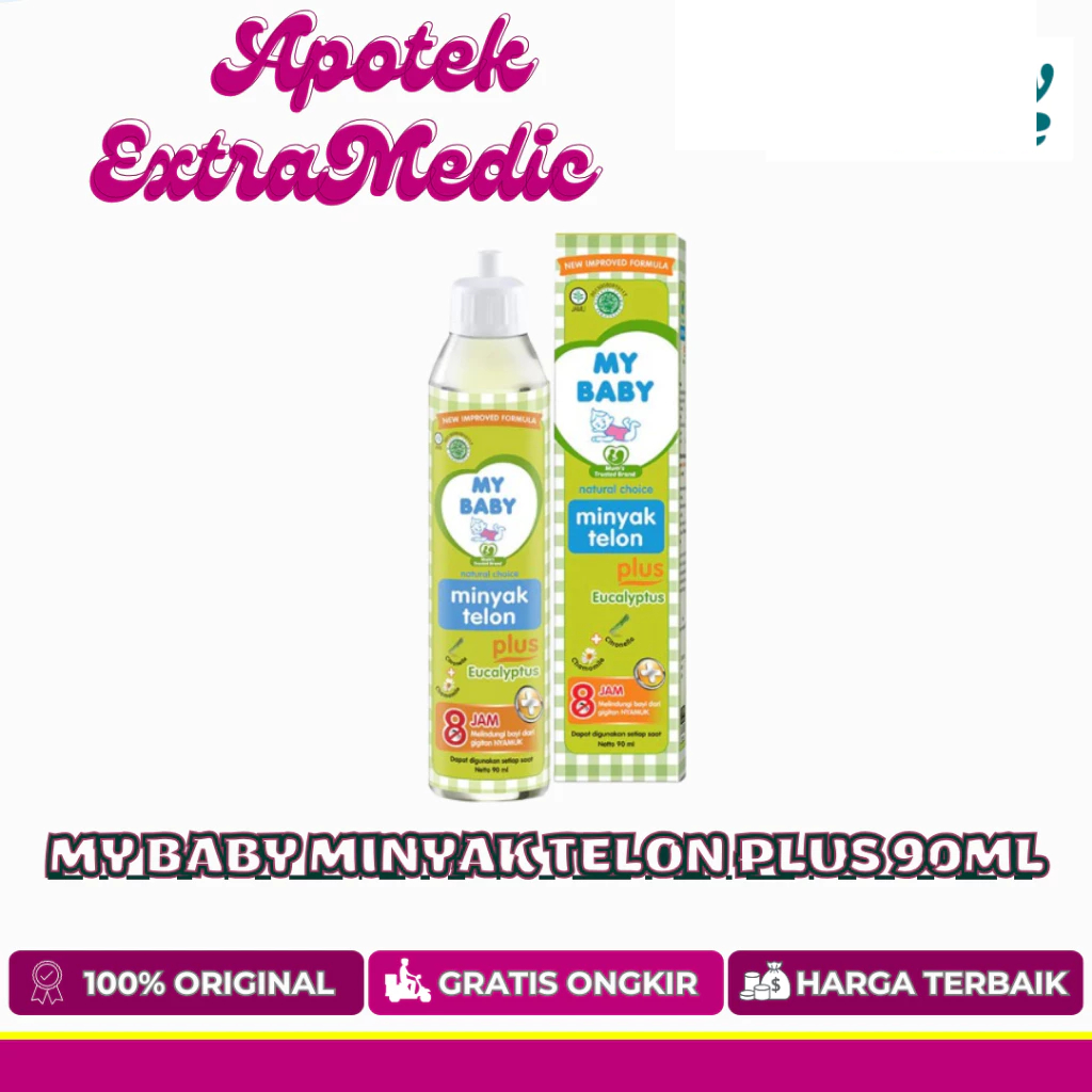 MY BABY MINYAK TELON PLUS 90ML