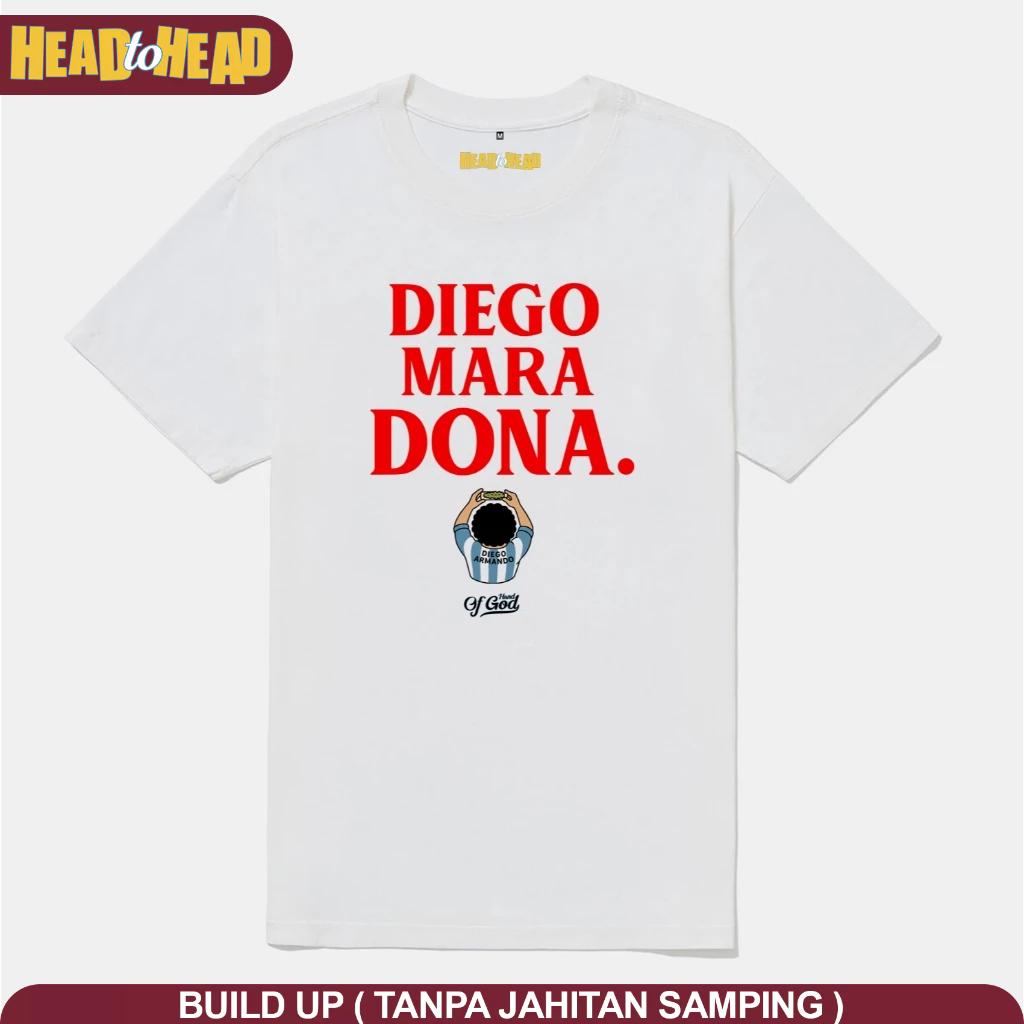 HTH TAGO - Kaos Casual Football Sepakbola Maradona