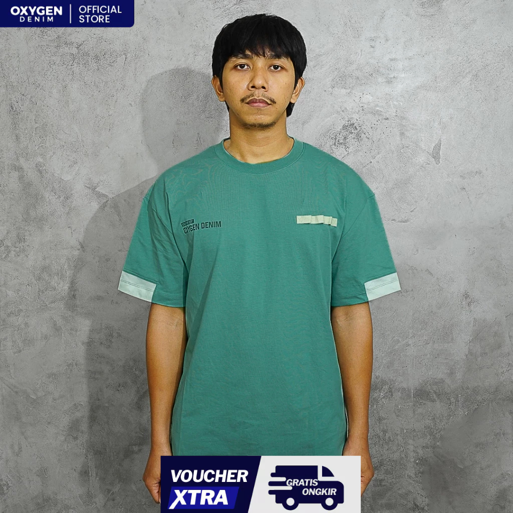 Oxygen Denim Evolve Engineered Style Oversized T-shirt (101-4075)
